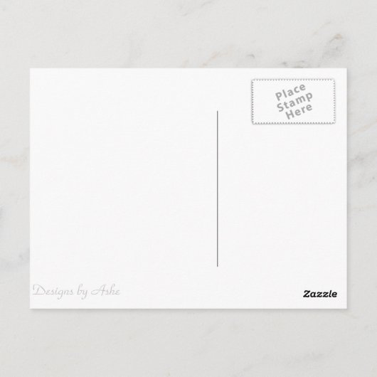 ここ来日 ポストカード (裏面)