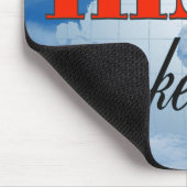 ここ話の曇り地球 マウスパッド (コーナー)