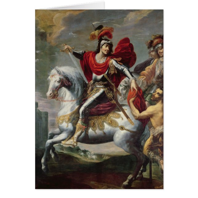 こじきと彼のマントを共有するセントマーチン (正面)