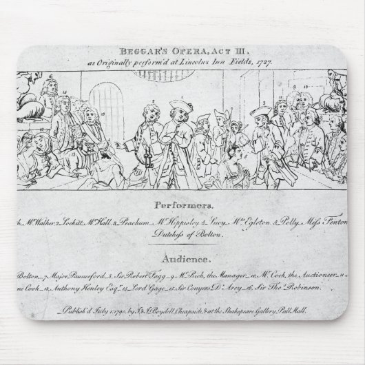 こじきのOpera マウスパッド (正面)