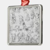 こじき メタルオーナメント (左)