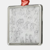 こじき メタルオーナメント (左)