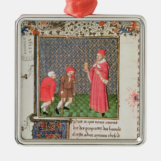 こじき メタルオーナメント (正面)