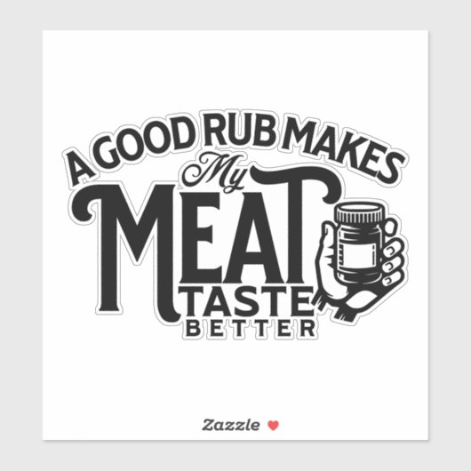 こすり良いと肉の味が良くなる シール (シート)