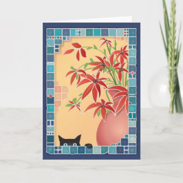 こそこそする人… 挨拶 カード