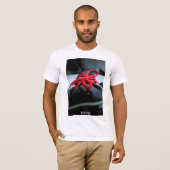 こそこそする人 Tシャツ (正面フル)