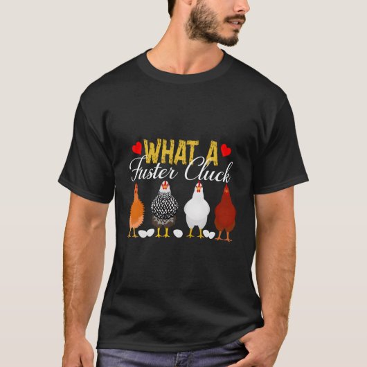 こだわりの鶏を編む Tシャツ (正面)