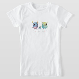 こちらがアメリカのかわいいモンスターデザインTシャツ Tシャツ