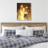 こちらがローレンス・アルマ・タデマ卿の角 キャンバスプリント (インサイチュ (寝室))