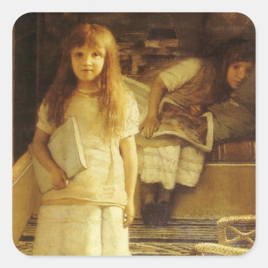 こちらがローレンス・アルマ・タデマ卿の角 スクエアシール (正面)