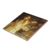 こちらがローレンス・アルマ・タデマ卿の角 タイル (側面)