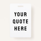 こちらにお名前やテキストをカスタマイズできます 個人名入れテキスト バッジ (正面)