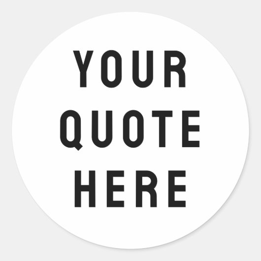 こちらにオリジナルのテキストを入れてください 個人的なプレゼントラベル ラウンドシール (正面)