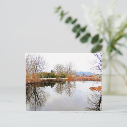 こちらはキーン – アシュエロリバーパーク ポストカード (スタンド正面)