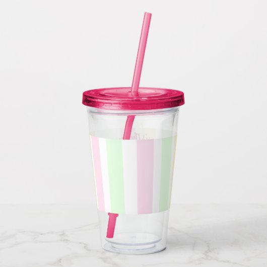 こちらはスクープのアイスクリーム夏のベビーシャワー アクリルタンブラー (裏面)