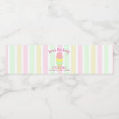 こちらはスクープのアイスクリーム夏のベビーシャワー ペットボトルラベル (シングルラベル)