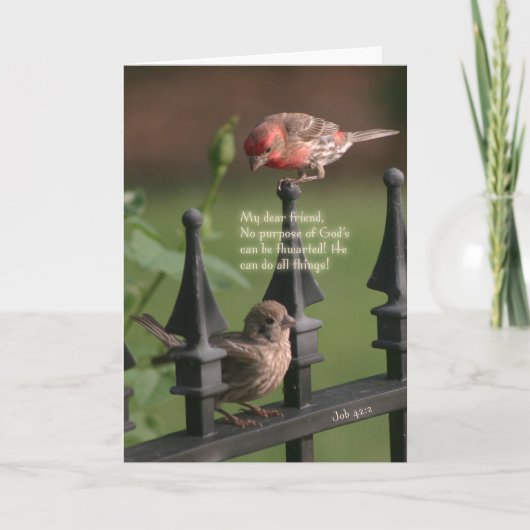 こちらへ カード (正面)