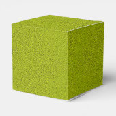 こぢんまりとしたシャルトリュースグリーンスエードの様子 フェイバーボックス (裏面サイド)