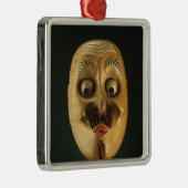 こっけいなマスク、Nohの劇場 メタルオーナメント (右)