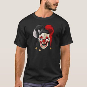 こっけい者のにやにや笑い Tシャツ