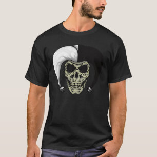 こっけい者のスカル Tシャツ