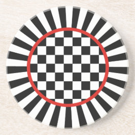 こっけい者の点検の砂岩コースター コースター