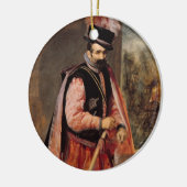 こっけい者は「オーストリアのドンジュアン」、c.1632/35名前を挙げました セラミックオーナメント (左)