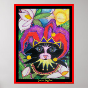 こっけい者ジャズ猫 ポスター