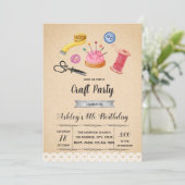 こったパーティーの招待状 招待状 (スタンド正面)