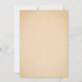 こったパーティーの招待状 招待状 (裏面)