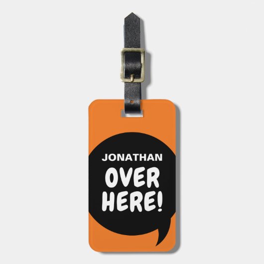 こっちだ！（個人用） ラゲッジタグ (正面縦)