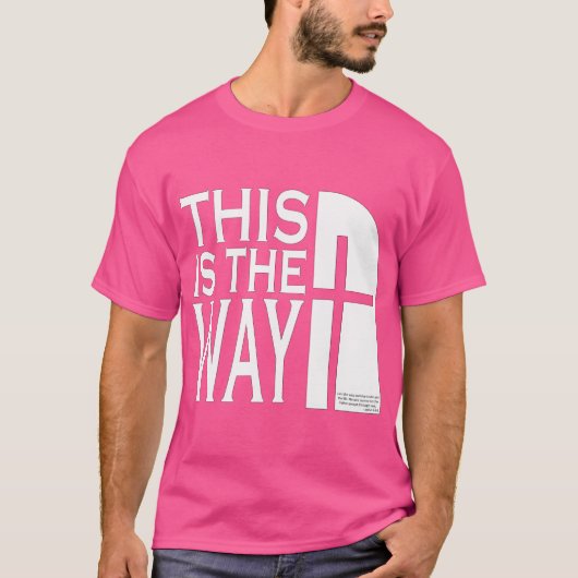 こっちだ Tシャツ (正面)