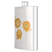 「こっちよ!!」 かわいい漫画ライオンズクラシックフラスコ フラスク (左)