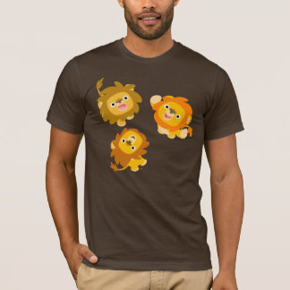 「こっちよ!!」 かわいい漫画ライオンズTシャツ Tシャツ