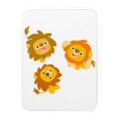 「こっちよ!!」 可愛い漫画ライオンズフレキシブルマグネット マグネット (縦)