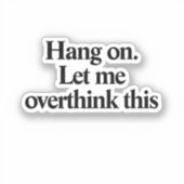 こつるこの事を考え直せおもしろい シール (正面)