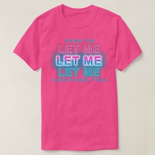 こつるこを考え過ぎてみよう Tシャツ (デザイン正面)