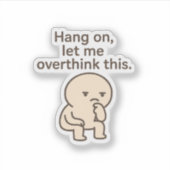 こつるこを考え過ぎよう シール (正面)