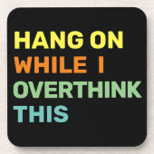 こつるの内向的な事を考え過ぎている間に コースター (正面)