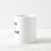 こつるの内向的な事を考え過ぎている間に コーヒーマグカップ (中央)