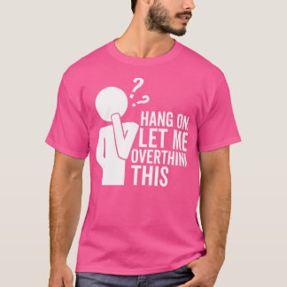 こつるの白を考え過ぎてみよう Tシャツ