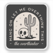 こつるの過思想家を私に考えさせよう シール (正面)