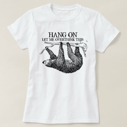 こつるの長いTシャツを考え過ぎてみよう Tシャツ (デザイン正面)