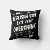 こつるの黒を考え過ぎてみよう クッション (裏面)