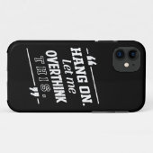 こつるの黒を考え過ぎてみよう Case-Mate iPhoneケース (裏面(横))