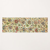 こて貝刺繍果実・花 ヨガマット (正面(横))