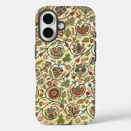 こて貝刺繍果実・花 Case-Mate iPhoneケース (裏面)