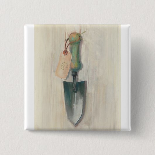 こて 缶バッジ (正面)