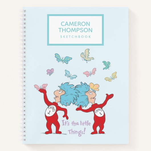 ことの1つ、ことの2つ、それは小さなこと！ ノートブック (正面)