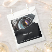 ことわざありがとう白黒写真家 フェイバーバッグ (クリップ留めされた状態)